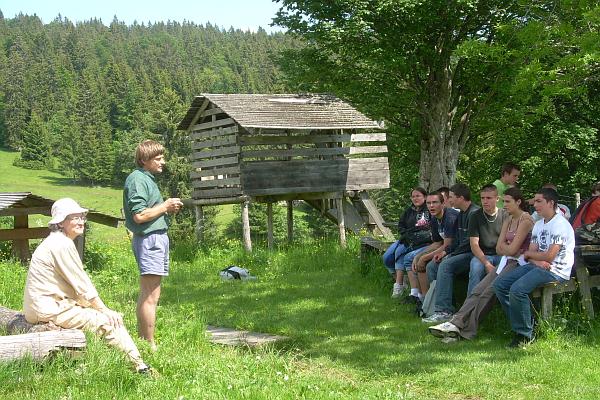Cours de bergers à la Petite Echelle - &copy; juillet 2007 - Marie