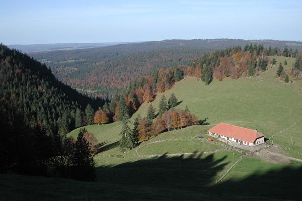 La ferme de Noirvaux au Suchet - &copy; octobre 2004 - P.M. Aubertel