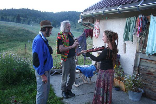 Soirée musique à l'alpage - &copy; août 2009 - P.M. Aubertel