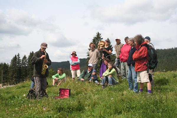 Découverte sonore de l'alpage à la Rionde-dessus - &copy; juillet 2011 - P.M. Aubertel