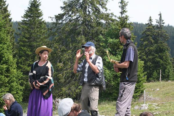 Découverte sonore de l'alpage à la Rionde-dessus - &copy; juillet 2011 - P.M. Aubertel